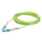 Add-On 5M CS MALE TO CS MALE STRAIGHT LIME GREEN OM5 DUPLEX FIBER OFNR RISER ADD-CS-CS-5M5OM5 - alternate 2